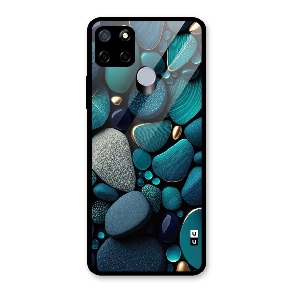 Beautiful Pebble Stones Glass Back Case for Realme C15