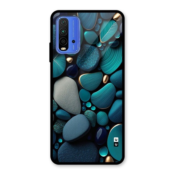 Beautiful Pebble Stones Glass Back Case for Redmi 9 Power