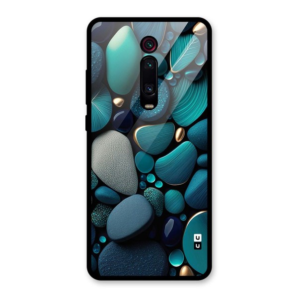 Beautiful Pebble Stones Glass Back Case for Redmi K20