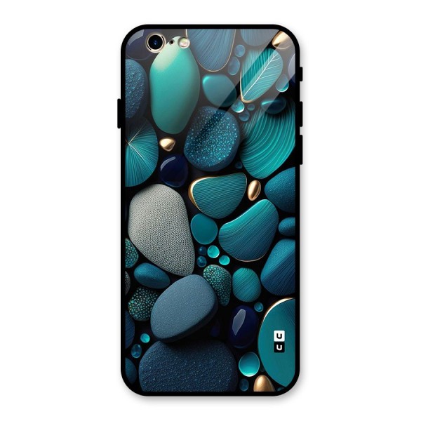 Beautiful Pebble Stones Glass Back Case for iPhone 6 6S