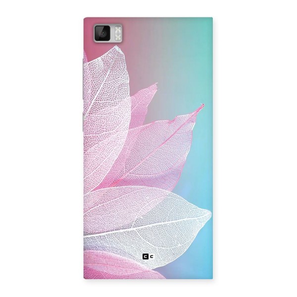 Beautiful Petals Vibes Back Case for Mi3