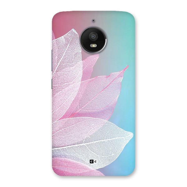 Beautiful Petals Vibes Back Case for Moto E4 Plus