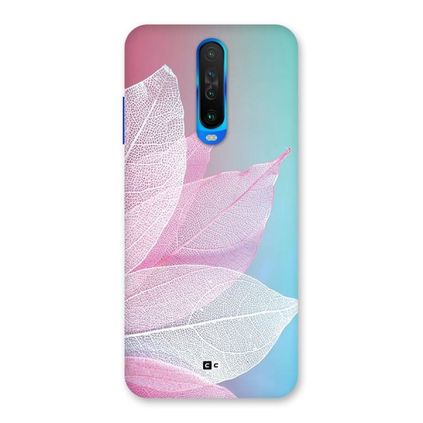 Beautiful Petals Vibes Back Case for Poco X2