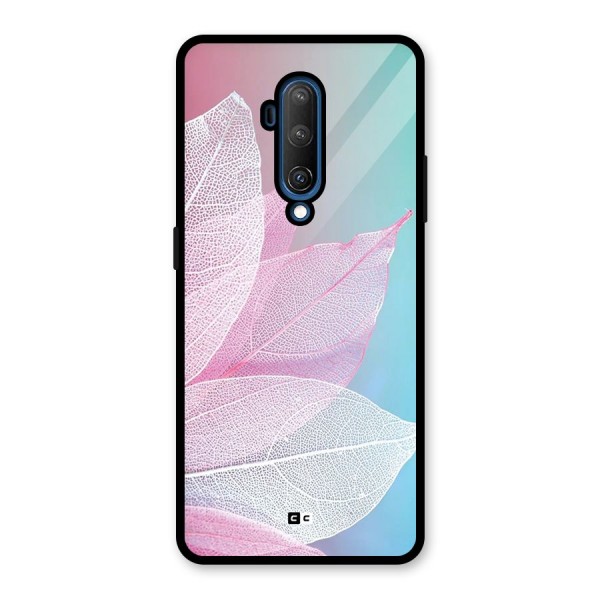 Beautiful Petals Vibes Glass Back Case for OnePlus 7T Pro