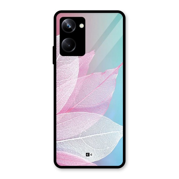 Beautiful Petals Vibes Glass Back Case for Realme 10 Pro