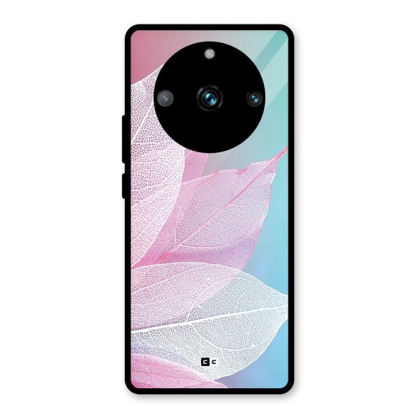 Beautiful Petals Vibes Glass Back Case for Realme 11 Pro