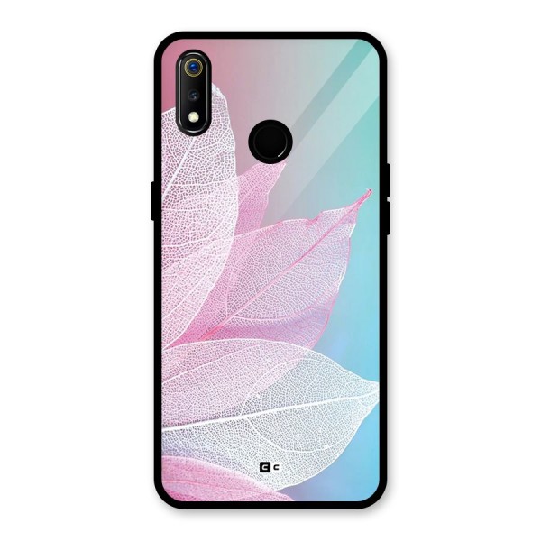 Beautiful Petals Vibes Glass Back Case for Realme 3