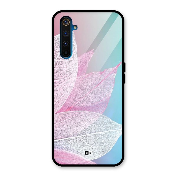 Beautiful Petals Vibes Glass Back Case for Realme 6 Pro