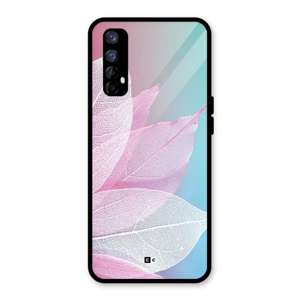 Beautiful Petals Vibes Glass Back Case for Realme 7