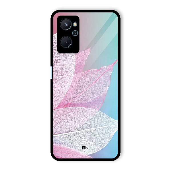 Beautiful Petals Vibes Glass Back Case for Realme 9i