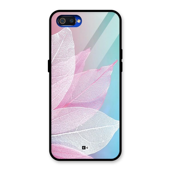 Beautiful Petals Vibes Glass Back Case for Realme C2