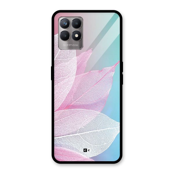 Beautiful Petals Vibes Glass Back Case for Realme Narzo 50