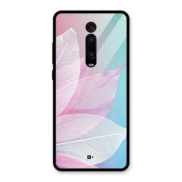 Beautiful Petals Vibes Glass Back Case for Redmi K20 Pro