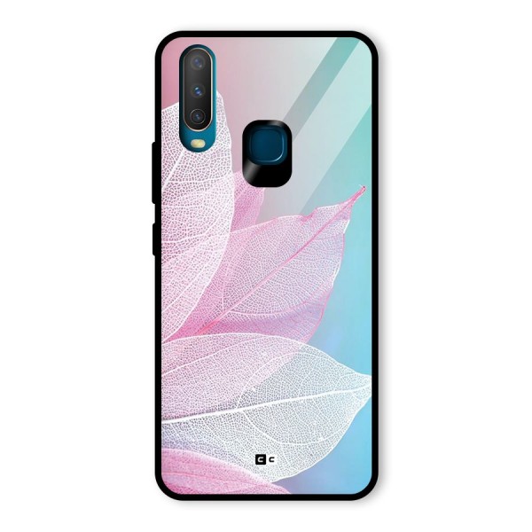 Beautiful Petals Vibes Glass Back Case for Vivo Y12