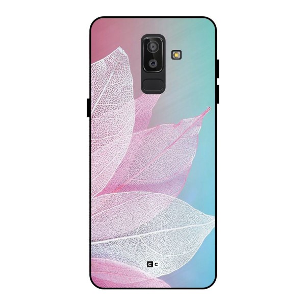 Beautiful Petals Vibes Metal Back Case for Galaxy J8