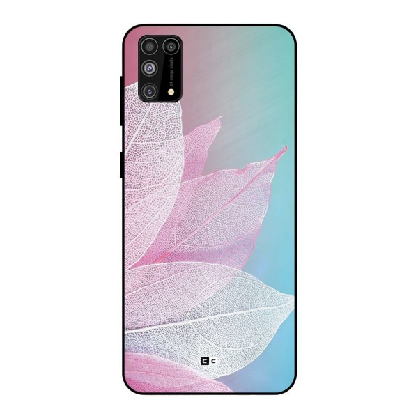 Beautiful Petals Vibes Metal Back Case for Galaxy M31