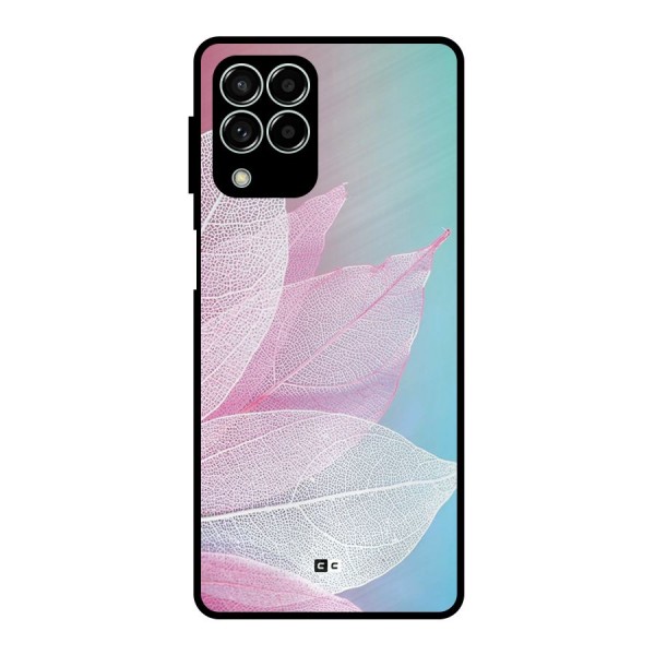 Beautiful Petals Vibes Metal Back Case for Galaxy M33