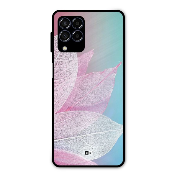 Beautiful Petals Vibes Metal Back Case for Galaxy M53 5G