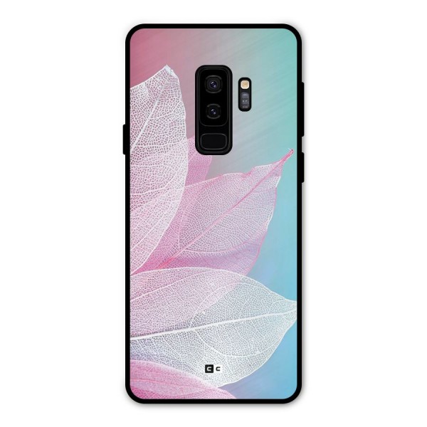 Beautiful Petals Vibes Metal Back Case for Galaxy S9 Plus