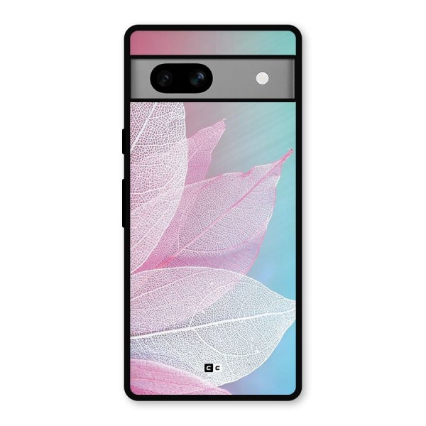 Beautiful Petals Vibes Metal Back Case for Google Pixel 7a