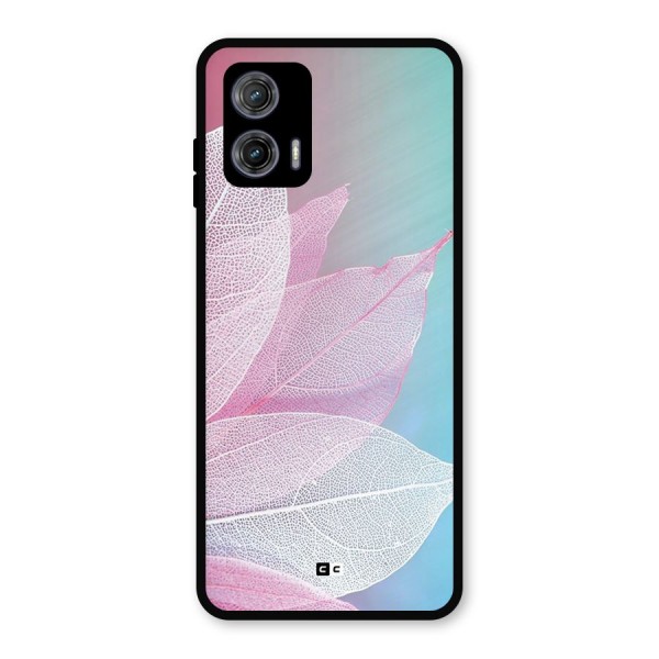 Beautiful Petals Vibes Metal Back Case for Moto G73