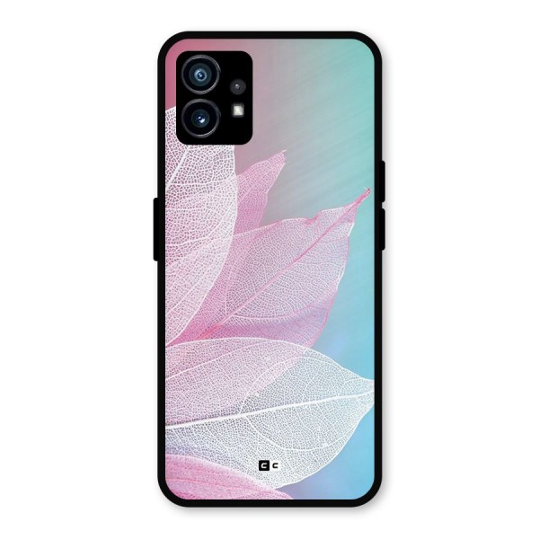 Beautiful Petals Vibes Metal Back Case for Nothing Phone 1