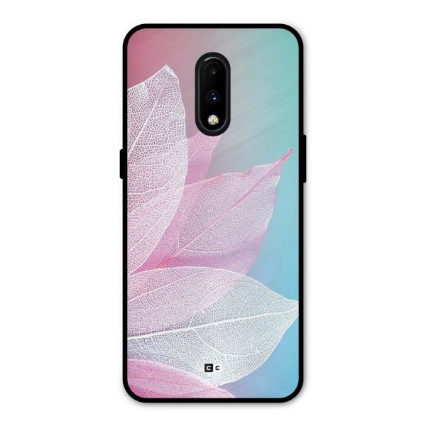 Beautiful Petals Vibes Metal Back Case for OnePlus 7