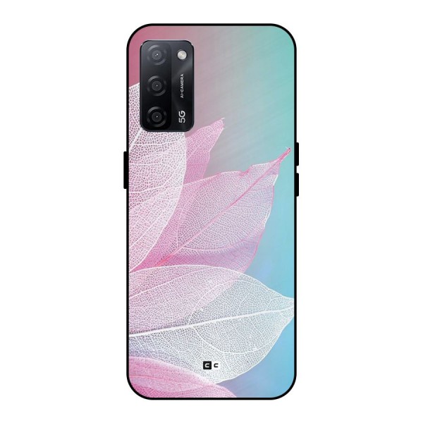 Beautiful Petals Vibes Metal Back Case for Oppo A53s 5G