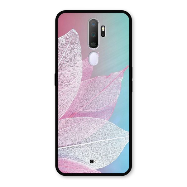 Beautiful Petals Vibes Metal Back Case for Oppo A9 (2020)