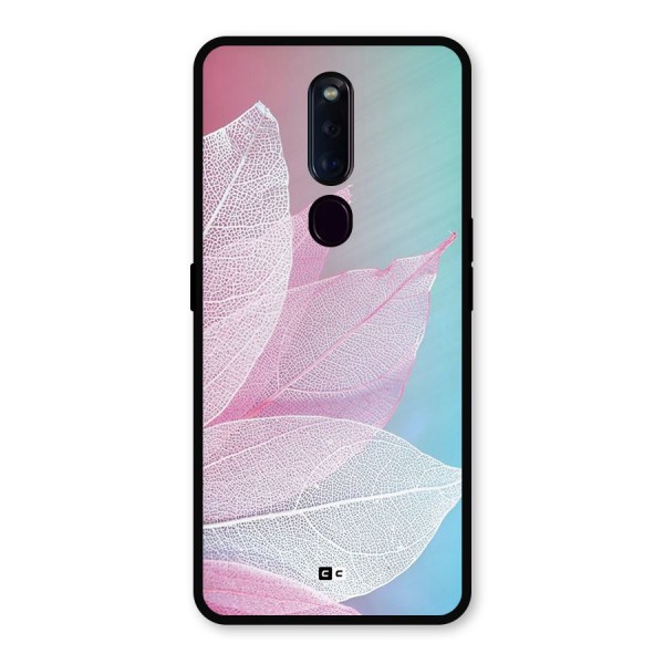 Beautiful Petals Vibes Metal Back Case for Oppo F11 Pro