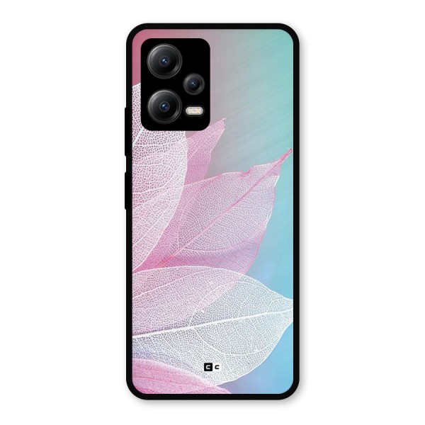 Beautiful Petals Vibes Metal Back Case for Poco X5