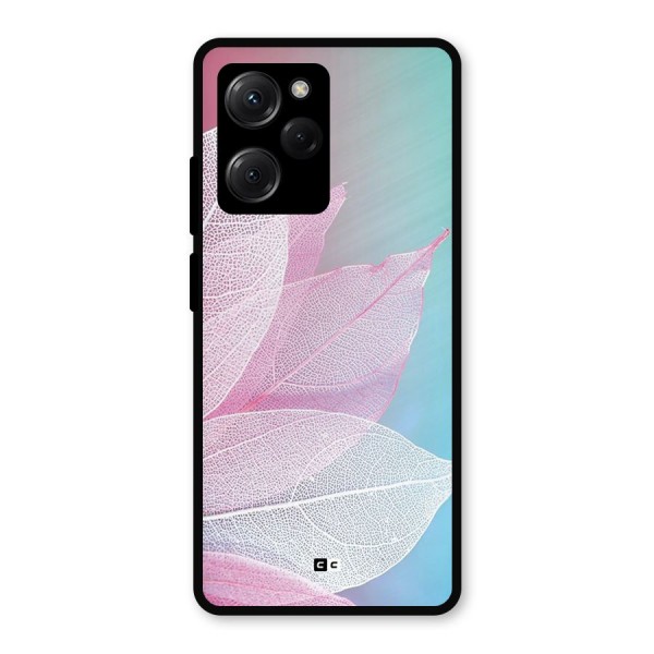 Beautiful Petals Vibes Metal Back Case for Poco X5 Pro