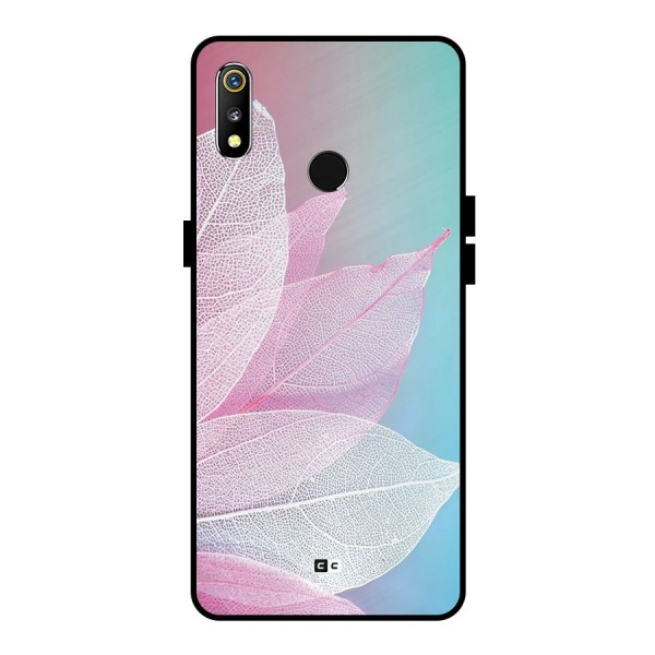 Beautiful Petals Vibes Metal Back Case for Realme 3