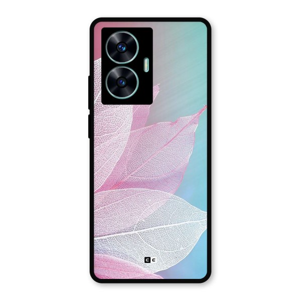 Beautiful Petals Vibes Metal Back Case for Realme C55