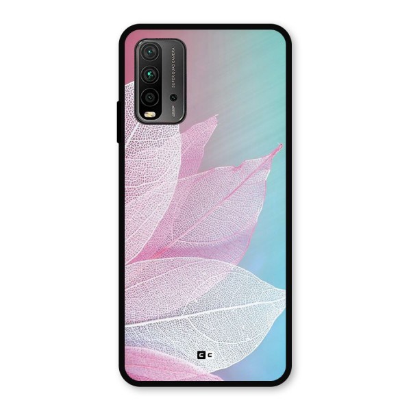 Beautiful Petals Vibes Metal Back Case for Redmi 9 Power