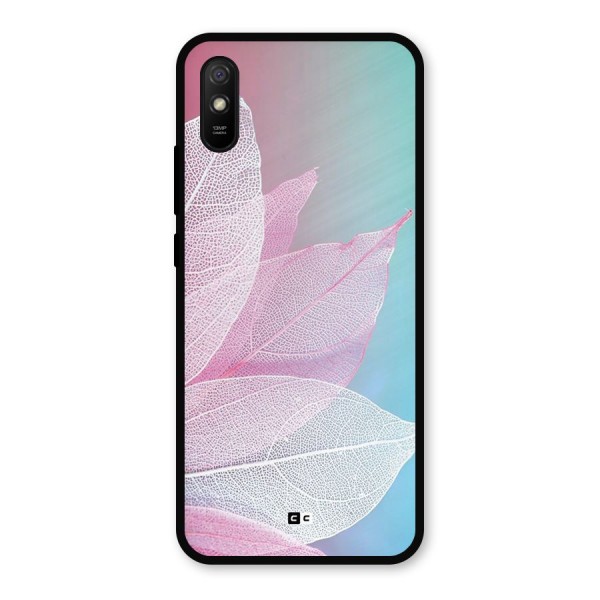 Beautiful Petals Vibes Metal Back Case for Redmi 9a