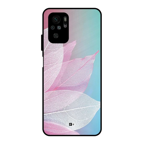 Beautiful Petals Vibes Metal Back Case for Redmi Note 10S