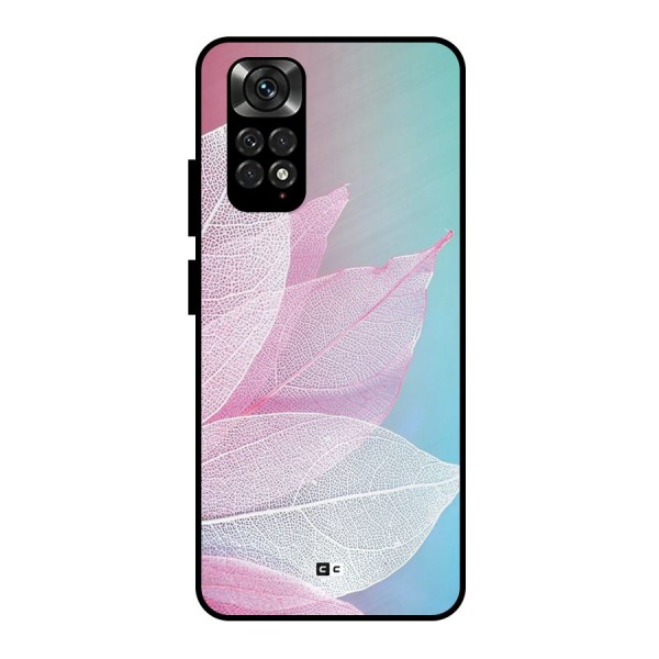 Beautiful Petals Vibes Metal Back Case for Redmi Note 11 Pro