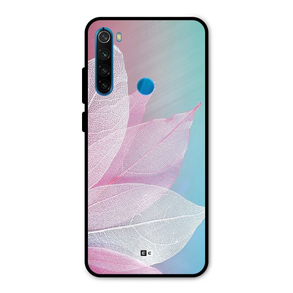 Beautiful Petals Vibes Metal Back Case for Redmi Note 8