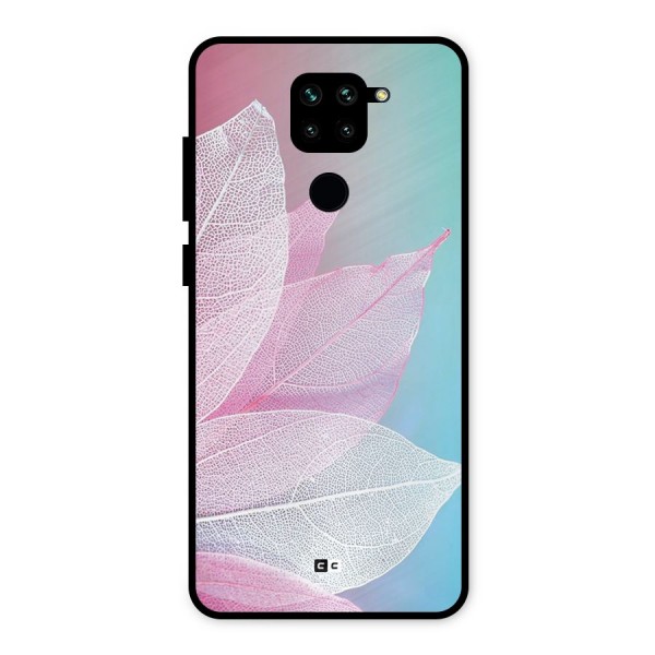 Beautiful Petals Vibes Metal Back Case for Redmi Note 9