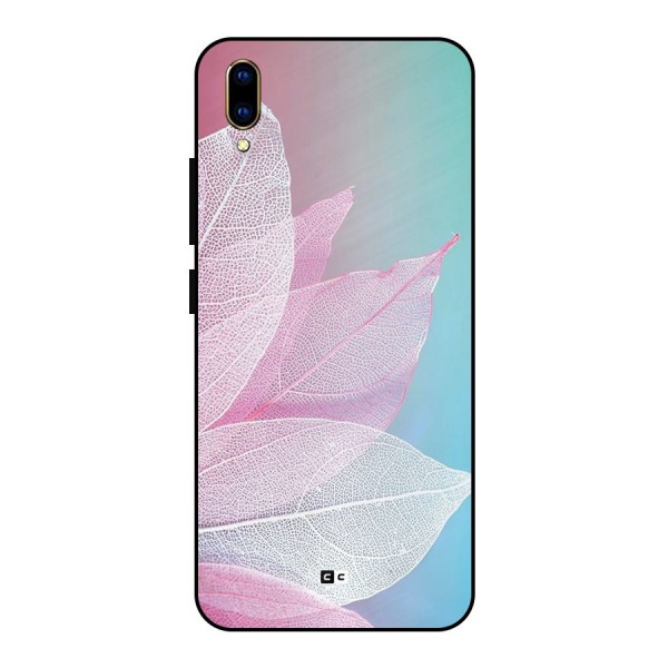 Beautiful Petals Vibes Metal Back Case for Vivo V11 Pro