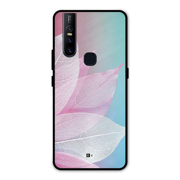 Beautiful Petals Vibes Metal Back Case for Vivo V15