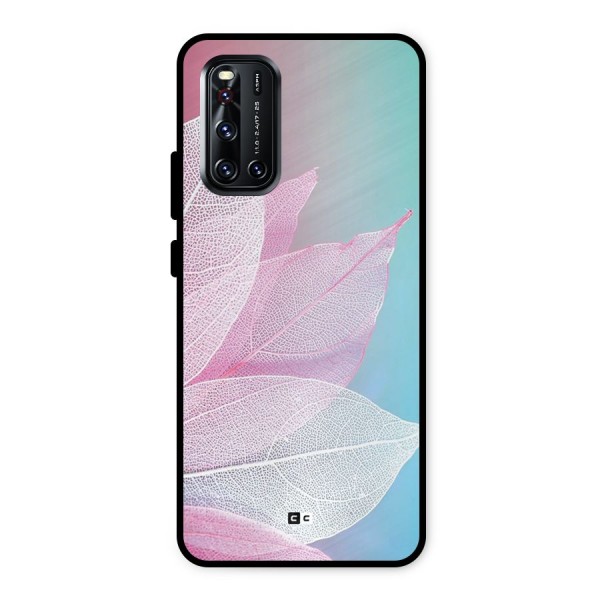 Beautiful Petals Vibes Metal Back Case for Vivo V19