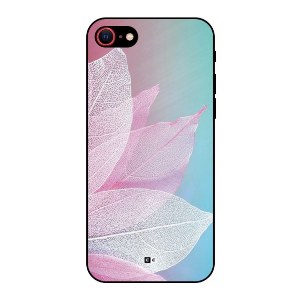 Beautiful Petals Vibes Metal Back Case for iPhone 7