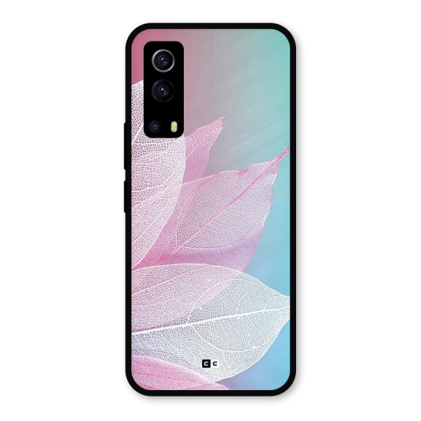 Beautiful Petals Vibes Metal Back Case for iQOO Z3