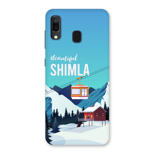 Beautiful Shimla Back Case for Galaxy A20