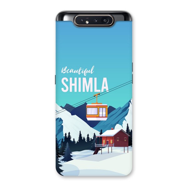 Beautiful Shimla Back Case for Galaxy A80