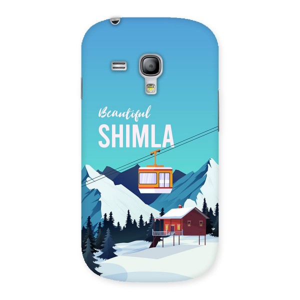 Beautiful Shimla Back Case for Galaxy S3 Mini