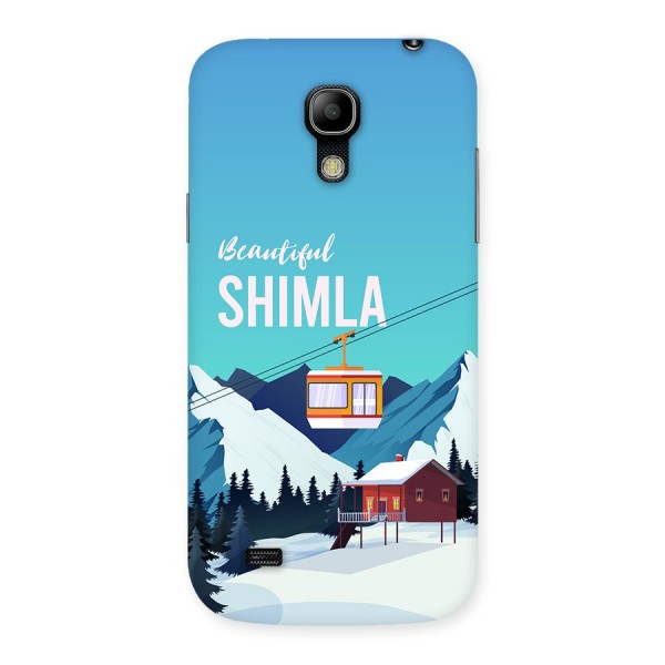 Beautiful Shimla Back Case for Galaxy S4 Mini