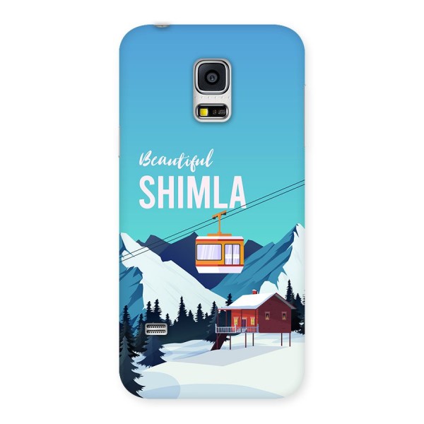 Beautiful Shimla Back Case for Galaxy S5 Mini